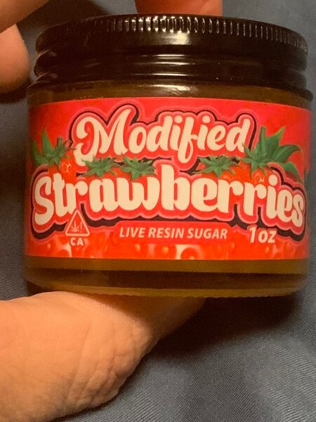 Stawberries live Resin Suger