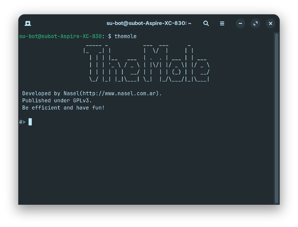 Install themole