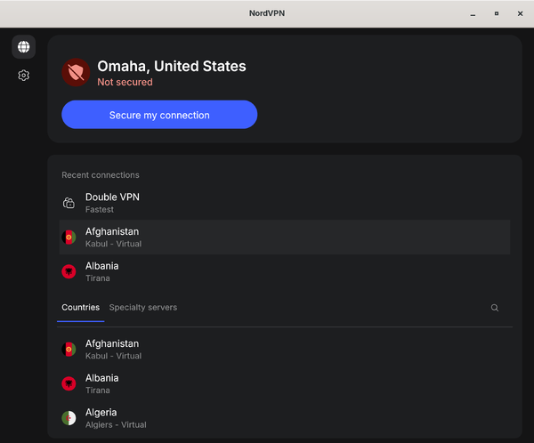 Install NordVPN